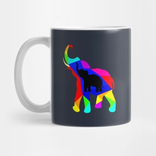 Colorful elephant Mug